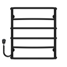 Рушникосушарка електрична Аквамікс П6 500х600 Deffi Чорний EF16 (D.AM.60.50.6.E.B.L.5)