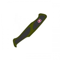 Накладка на ніж Victorinox 130мм RangerGrip передня з лого Vh+ Чорний/Зелений (1049-VxC9534.C1) Накладка на ніж Victorinox 130мм RangerGrip передня з лого Vh+ Чорний/Зелений (1049-VxC9534.C1)