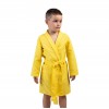 Дитячий вафельний халат Luxyart розмір 4-7 років 30-32 100% бавовна Жовтий (LM-202) в інтернет супермаркеті PbayMarket!