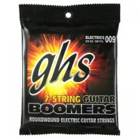 Струни для електрогітари GHS GB7CL Boomers Custom Light Electric Guitar 7-Strings 9/62 Струни для електрогітари GHS GB7CL Boomers Custom Light Electric Guitar 7-Strings 9/62