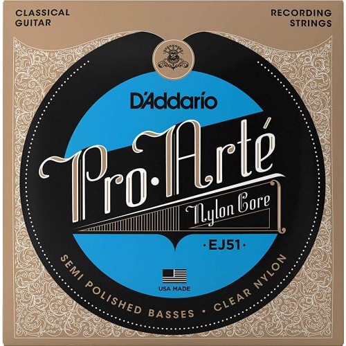 Струни для класичної гітари D'Addario EJ51 Classic Guitar Strings Hard Tension Струни для класичної гітари D'Addario EJ51 Classic Guitar Strings Hard Tension