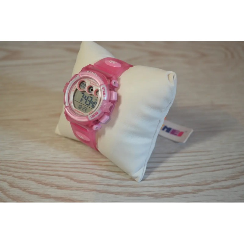Дитячий наручний годинник спортивний Skmei 1451 Рожевий