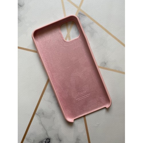 Силіконовий чохол Apple Silicone Case для iPhone 11 Pro Max (6,5) Світло рожевий