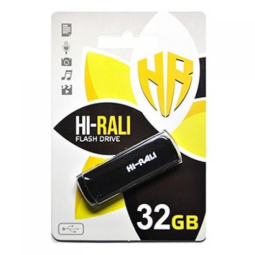 Флеш-накопичувач USB 32GB Hi-Rali Taga Series Black (HI-32GBTAGBK) в інтернет супермаркеті PbayMarket!