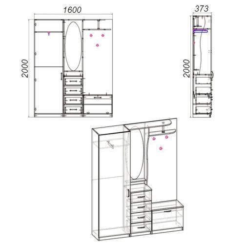 Передпокій Компанит Тамара Нимфея альба Передпокій Компанит Тамара Нимфея альба