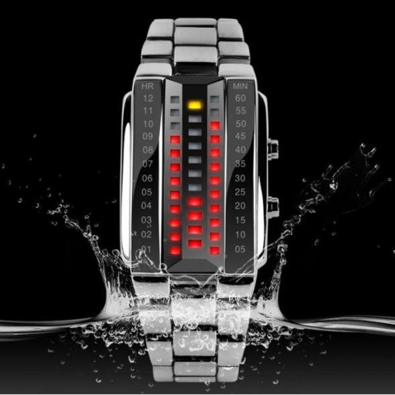 Чоловічий наручний годинник Skmei Iron Сріблястий