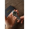 Наручний годинник чоловічий WishDoIt Baks Сріблястий (2661)
