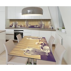 Наклейка вінілова на стіл Zatarga  