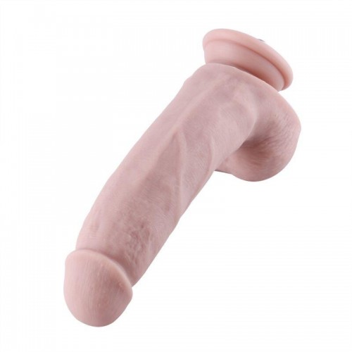 Силіконовий фалоімітатор для секс-машин Hismith 8.3″ Silicone Dildo, вигнутий, система KlicLok в інтернет супермаркеті PbayMarket!