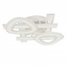 Стельова LED люстра Sunlight 6076/500 Білий