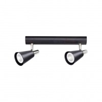 Спот Kanlux Sempra 30.5x12 см Сріблясто-чорний (Kan33093)