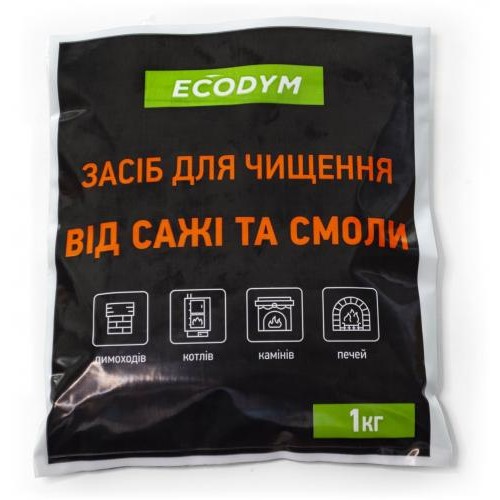 Засіб Ecodym для чищення димоходу 1 кг Засіб Ecodym для чищення димоходу 1 кг