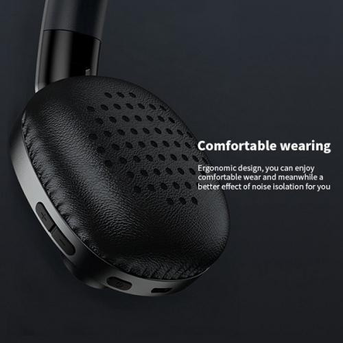 Навушники накладні бездротові Remax RB-550HB HiFi Bluetooth V5.0 300 мАг Smart Noise Reduction Black