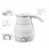 Універсальний електричний складний чайник BSM Elecreic Kettle 0.6 л Білий