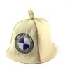 Банна шапка Luxyart BMW Білий (LA-304)