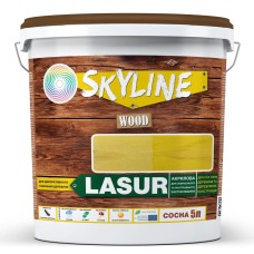 Лазур Skyline Lasur Wood декоративно-захисна для обробки дерева Сосна 5 л