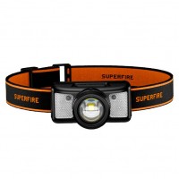 Ліхтар налобний SuperFire HL91 310 Lumen IP43 Чорний (2511609084)