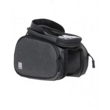 Велосумка під смартфон Sahoo 122007 Top Tube Bag 1,5L Grey (6920636791131-T)