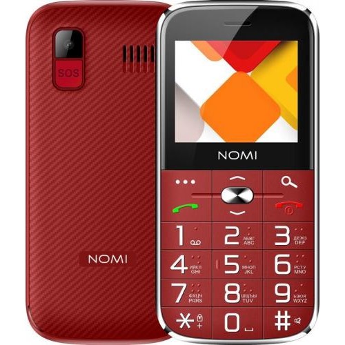 Nomi i220 Dual Sim Red в інтернет супермаркеті PbayMarket!