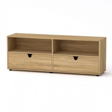 Тумба під ТВ МГ-7 Компанит Дуб сонома (160х40х58, 8 см)