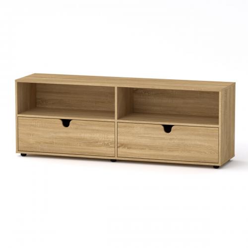 Тумба під ТВ МГ-7 Компанит Дуб сонома (160х40х58, 8 см) Тумба під ТВ МГ-7 Компанит Дуб сонома (160х40х58, 8 см)