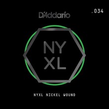 Струна D'Addario NYNW034 Nickel Wound Single String .034