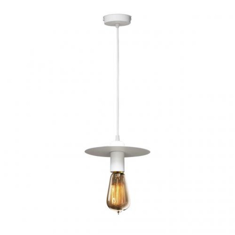 Світильник підвісний у стилі лофт MSK Electric Disk NL 2009 WH