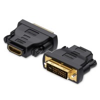 Адаптер Vention HDMI DVI V 1.4 F/M Black (ECDB0)
