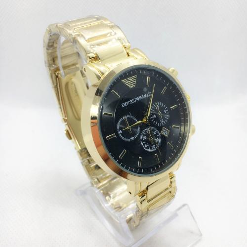 Наручний годинник чоловічий No Brand Emporio Armani Золотистий (IBW375YB) Наручний годинник чоловічий No Brand Emporio Armani Золотистий (IBW375YB)