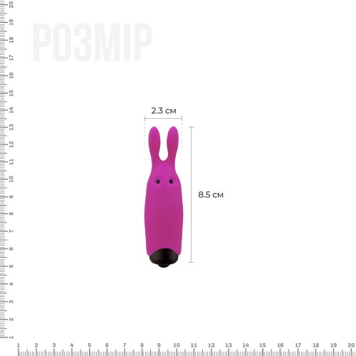 Віброкуля Adrien Lastic Pocket Vibe Rabbit Pink зі стимулювальними вушками в інтернет супермаркеті PbayMarket!