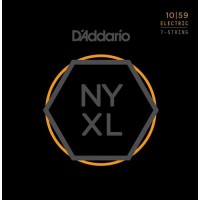 Струни для електрогітари D'Addario NYXL1059 Nickel Wound Regular Light Electric Guitar 7-Strings 10/59 Струни для електрогітари D'Addario NYXL1059 Nickel Wound Regular Light Electric Guitar 7-Strings 10/59