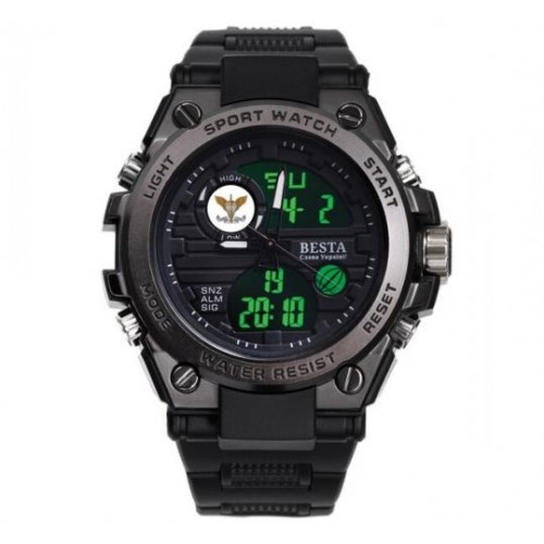 Наручний годинник чоловічий BESTA Tattoo Black (2989)