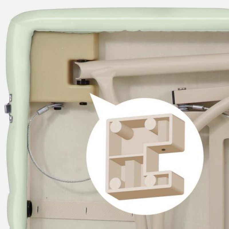 Масажний стіл Master Massage Bel Air 71x183 см Лілійно-зелений (104064)