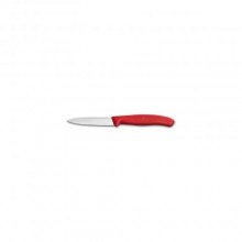 Кухонний ніж Victorinox SwissClassic для нарізки 80 мм Червоний (6.7601)