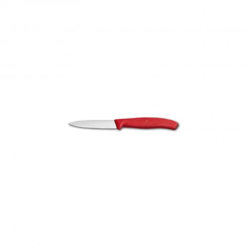 Кухонний ніж Victorinox SwissClassic для нарізки 80 мм Червоний (6.7601) Кухонний ніж Victorinox SwissClassic для нарізки 80 мм Червоний (6.7601)