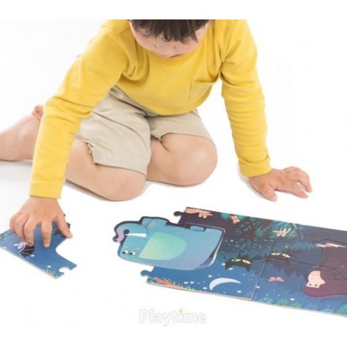 Великий пазл Джунглі 100х22см MiDeer 28 ел (MD3033) Великий пазл Джунглі 100х22см MiDeer 28 ел (MD3033)