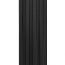 Декоративна стінова рейка Sticker Wall WPC Антрацит 160x3000x23 мм (SW-00001532)