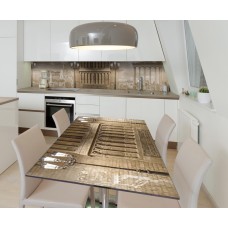 Наклейка вінілова на стіл Zatarga  