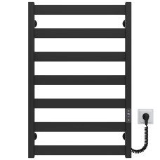 Рушникосушарка електрична Silvia П7 500х800 E Deffi Чорний JD04 (A.SV.80.50.7.E.B.R.2)