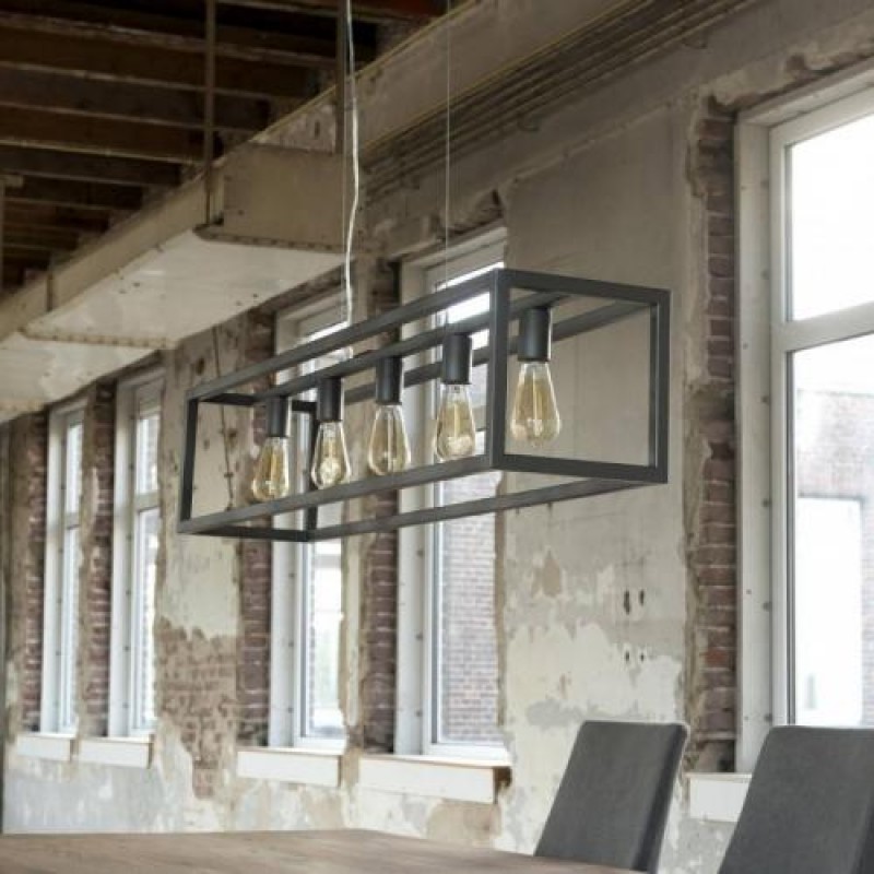 Світильник підвісний з металу GoodsMetall у стилі Лофт 1250х250х250 СК41