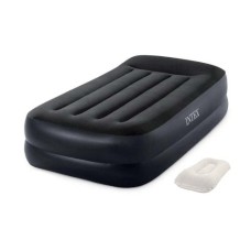Надувне ліжко Intex 64122-2, 99 х 191 х 42 см, вбудований електронасос, подушка. Односпальне