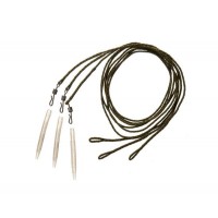 Ледкор Carp Pro Leadcore Leader With Quick Change 45lb / 70см / 3шт Ледкор Carp Pro Leadcore Leader With Quick Change 45lb / 70см / 3шт