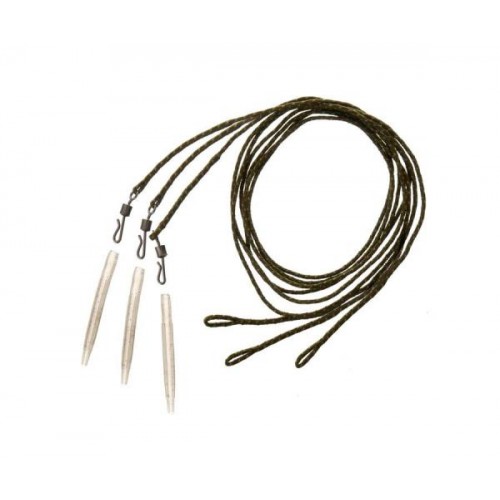 Ледкор Carp Pro Leadcore Leader With Quick Change 45lb / 70см / 3шт Ледкор Carp Pro Leadcore Leader With Quick Change 45lb / 70см / 3шт