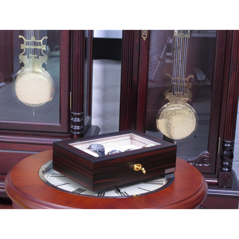 Шкатулка для зберігання годинників Salvadore WB/2105/8.E Бордовий