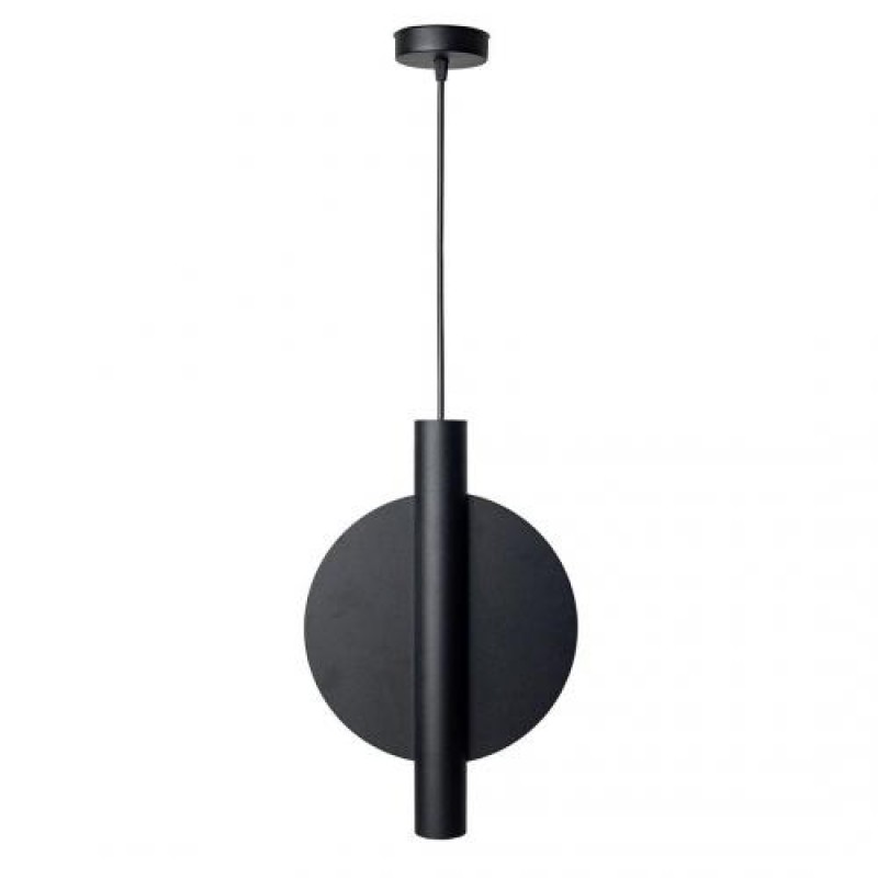 Світильник підвісний у стилі лофт MSK Electric Disk під лампу Е14 NL 2650 BK