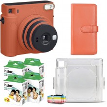 Подарунковий набір фотоапарат Fujifilm Instax Square SQ1/Фотопапір 80 шт/Чохол/Фотоальбом 80 фото
