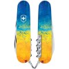 Складаний ніж Victorinox Spartan Ukraine 91 мм 13 функцій Жовто-синій (1.3603.7_T3100pw)