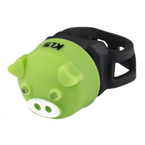 Мигалка задня KLS PIGGY Green (8585019395924) в інтернет супермаркеті PbayMarket!