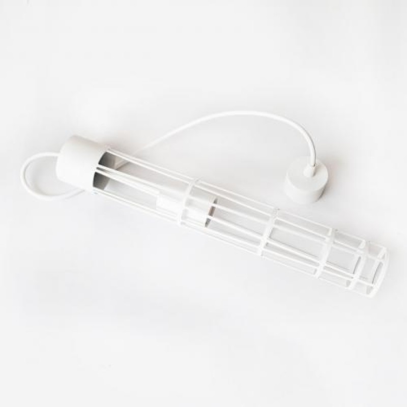 Світильник підвісний MSK Electric Flow у стилі лофт під лампу Е27 білий NL 6040 WH