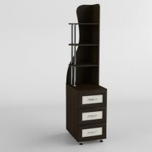 Комод із надбудовою Тиса Мебель К-143р Венге Дуб молочний 183x47x40 см